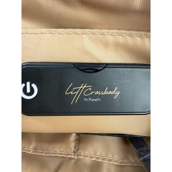 NWOT Litt Crossbody By PurseN Bag with Interior LED Light Navy Blue handbag - Picture 6 of 16